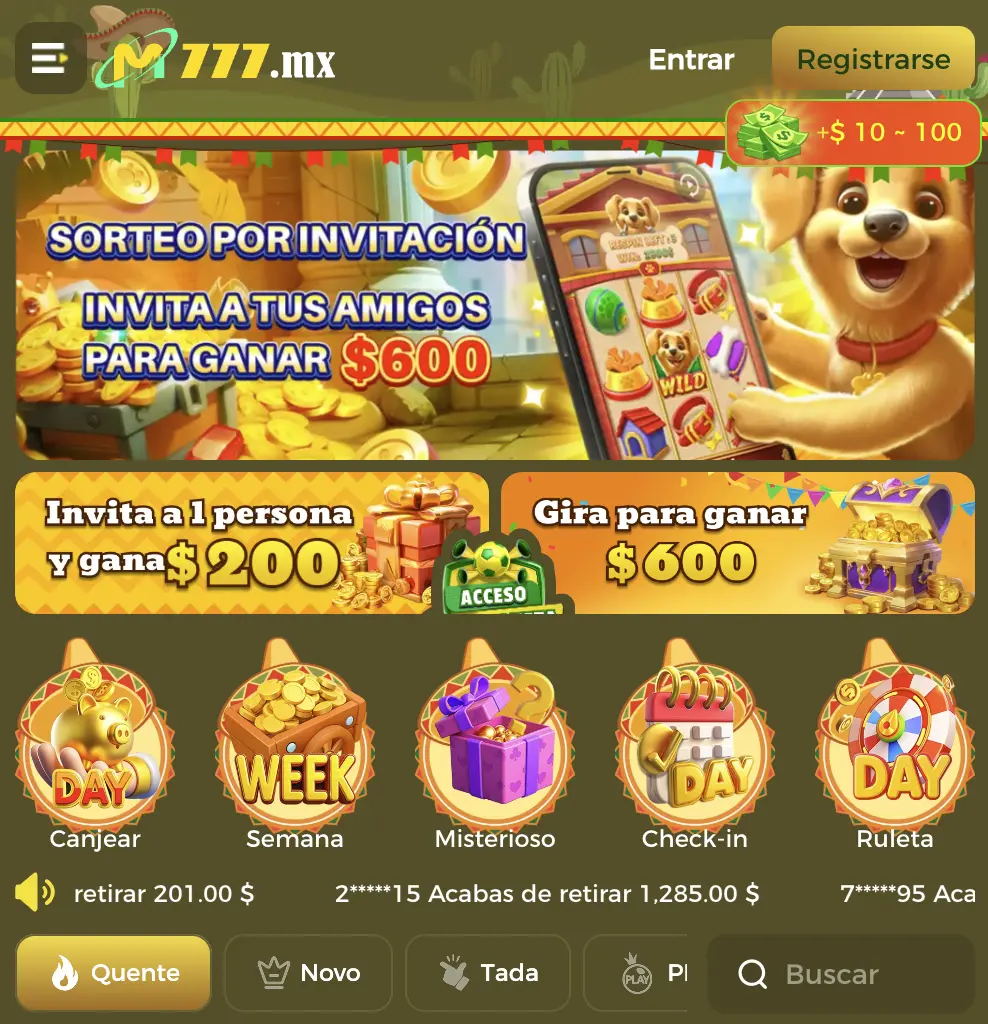 sitio web M777 casino